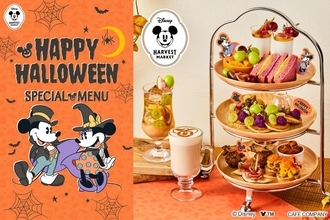 【Disney HARVEST MARKET】ミッキーとミニーが可愛いノベルティ付きハロウィーン限定メニュー登場♡いつものデザートもハロウィーン仕様に《10月31日まで》