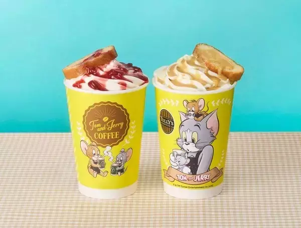 「タリーズが「トムとジェリー」とコラボ♡限定ドリンクにフード、グッズまで...かわいすぎるラインアップは要チェック。」の画像