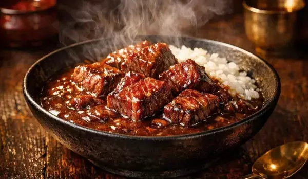 【銀座】「松永和牛カレー」がワンコインはお得すぎ！平日ランチ1日10限定だよ。