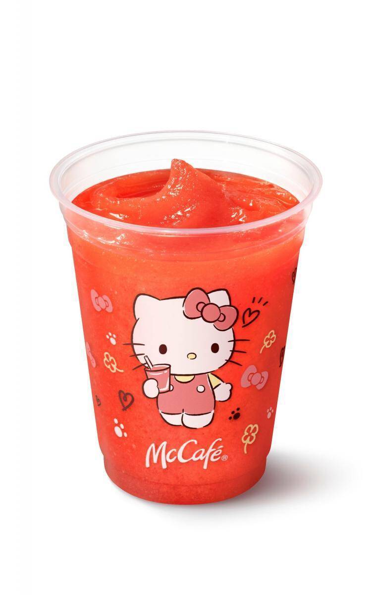 ハローキティ＆ポムポムプリンがマックカフェとコラボ♡カップまで可愛すぎるスムージーとフラッペは要チェック。