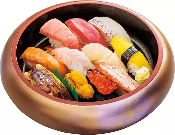 「【つきじ海賓】2月14日限定で"全品半額"！超お得なアプリクーポン配信中。今年のバレンタインはお寿司もうな重もお得に楽しんで。」の画像