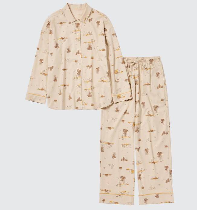 ユニクロ 秋冬ディズニーパジャマが大人仕様 落ち着いたデザインで上品な色合い 22年9月2日 エキサイトニュース