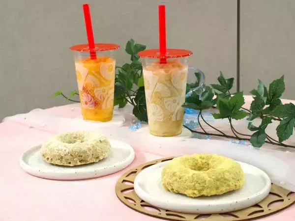 【ミスド新作】食感が新しい！「サクぽふん」ドーナツと「シャリもぐ」ドリンクを実食レビュー《4月27日発売》