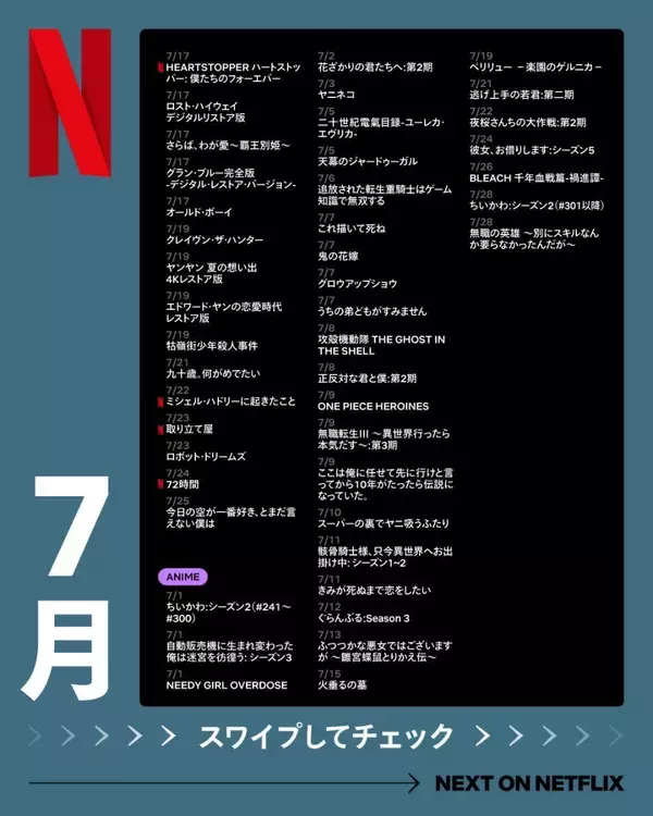 「【Netflix 7月配信】「ガス人間」に「大草原の小さな家」、名作のリブートがアツい。編集部注目5選」の画像