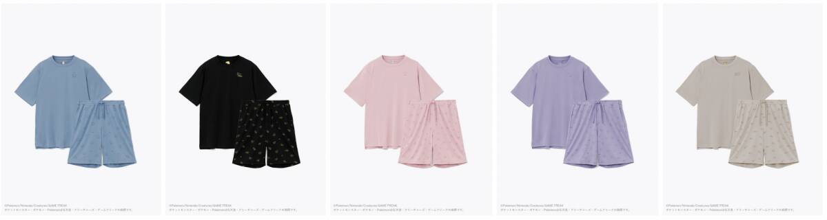 BAKUNE×Pokemon Sleepの疲労回復パジャマが7月31日12時から再販！公式オンラインストア限定。