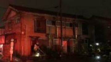 【続報】　火元の74歳女性が死亡　「窓から火が見える」住宅街でアパートの一室が焼ける火事　新潟・中央区