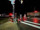 「大雨による冠水で国道7号が一時通行止めに　記録的短時間大雨の新潟・新発田市」の画像1