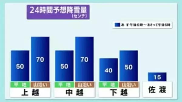 投票日の8日は ほとんどの地域で雪が止まなさそう【衆議院選挙 2026】新潟県