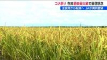 過去最大規模の“コメ余り” 「米の需要と価格が安定するよう」JA新潟中央会 伊藤能徳会長が加工用米などへの転換を訴え