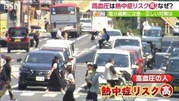 あなたは大丈夫？ 良かれと思った“塩分補給”が実は裏目に… 高血圧の人が抱える『熱中症リスク』保健師が教える本当に大切な対策とは