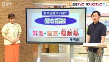 気温アップ 身体アップアップ 『暑さ指数』を活用しよう！【気象予報士の解説】 “熱中症対策”の目安