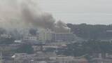 「【続報】新潟市中央区関屋金衛町2丁目で火事 80代男性が病院搬送 消火活動中」の画像1