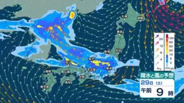 【 今後の雨 】北陸は29～30日に再び大雨　石川は土砂災害に厳重警戒　30日は北～西日本で大雨、31日も日本海側で警報級のおそれ【28日午後10時更新】