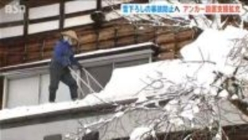 雪による死者が過去最多「命綱固定するアンカー設置支援を拡充」　新潟県が雪下ろしの安全へ緊急対策