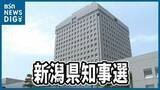 「【新潟県知事選挙】注目の“争点”と3人の候補者の訴え」の画像1