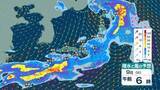 「【 今後の雨 】9日朝にかけて広い範囲で雨 北海道は激しい雨か　沖縄周辺も断続的に激しい雨？ 「警報級大雨」の恐れも【9日(火)～13日(土)の雨風シミュレーション・8日午後10時更新】」の画像1