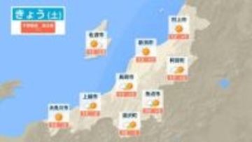 【新潟県内の天気予報】“今年最後の3連休”初日は次第に天候が回復　23日も晴れてお出かけ日和に【今後の雨と雪シミュレーション（3時間ごと）・22日正午更新】