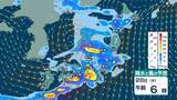 「【 今後の雨 】北日本では急な強い雨などに、南西諸島は落雷や竜巻などの激しい突風に注意　27～28日は雨風強まる所も？【24日(日)～28日(木)の雨シミュレーション・23日午後10時現在】」の画像1