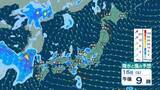 「【 今後の雨 】関東甲信は15日(土)明け方にかけ激しい雨や非常に激しい雨の所も　16日(日)は九州北部で大雨のおそれ【19日(水)までの雨風シミュレーション・14日午後10時更新】」の画像1