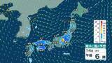 「【 今後の雨 】あす11日は急な強い雨など天気の急変に注意　週の後半は北日本～西日本で雨の所も【11日(月)～15日(金)の雨シミュレーション・10日午後10時現在】」の画像1