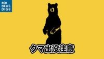 新潟県妙高市でクマ1頭の目撃情報　警察などが付近住民に注意呼びかけ
