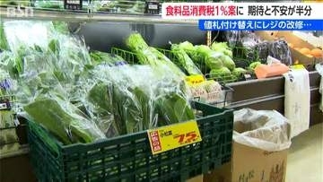 消費税４月から１％?!「本当に下がるか怪しい」「2年後には元に戻さなきゃ」買い物客とスーパーマーケットの本音　新潟