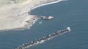 水難事故で高校生1人が心肺停止に　6人で海の中を歩いていたら風で流され溺れる　新潟市西区