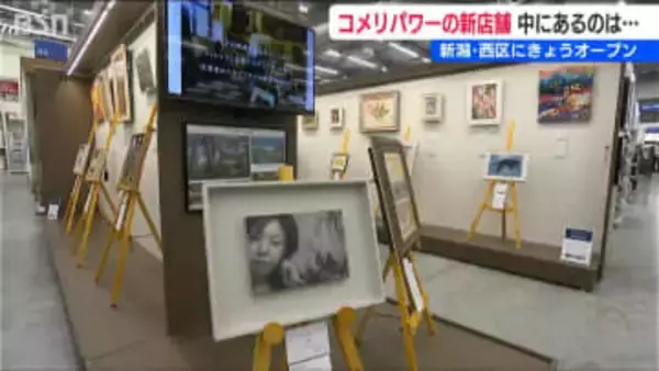 住まいと作品をつなぐ“ギャラリー”をホームセンターに併設「家の中に潤いを」新潟市西区