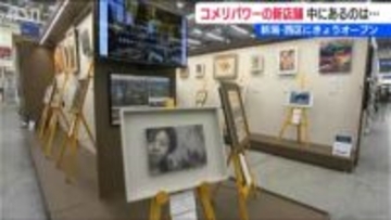 住まいと作品をつなぐ“ギャラリー”をホームセンターに併設「家の中に潤いを」新潟市西区