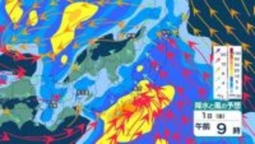 【 今後の雨 】5月2日にかけて雷伴う激しいが降り警報級大雨の恐れも　3～4日ごろも雨強まる？ 【29日(水祝)～5月4日(日)午後3時の雨シミュレーション・29日正午更新】