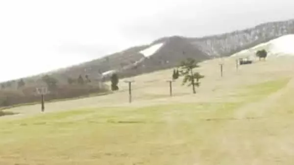 積雪はゼロでスキー場のオープンは延期　鳥取県のだいせんホワイトリゾート 　安全祈願祭で降雪祈願