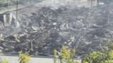 養豚場大規模火災　焼け跡から２人目の遺体が発見される　身元不明　従業員２人と連絡がつかない状況続く　鳥取県南部町