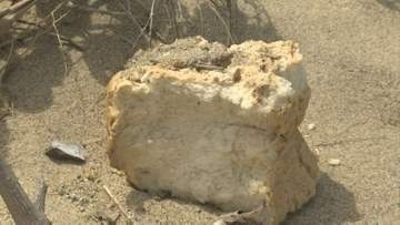 深まる謎…共通点は？「食パン」日本の渚・百選　白兎海岸でも見つかる「左右それぞれ5個くらいあって、合計10個くらいありました」国立公園・大山で大量の「食パン」投棄と同じ時期に…鳥取県