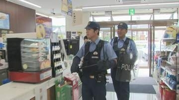 営業中のコンビニで強盗事件発生を想定した訓練実施　「訓練って分かっていてもすごい怖かった」 2月には境港でスーパー強盗も…防犯意識高める狙い