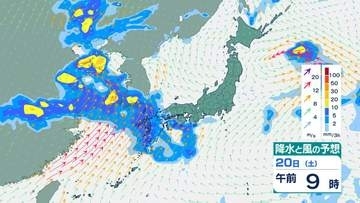 【気象庁の週間天気予報】6月16日～22日までの各地の天気は？　今後の雨風シミュレーション【気象庁15日発表】