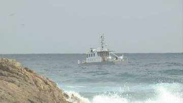 鳥取県岩美町の浦富海岸　海に流され行方不明の高校生の捜索続く　警察と海上保安署