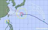 「【トリプル台風へ…】大型で非常に強い台風13号(ドルフィン)は西進中…沖縄直撃後、進路北寄りに　台風14号(クジラ)・熱帯低気圧cの動きは？日本への影響は？　今後の進路予想・雨風シミュレーション【5日15時45分発表】今後の台風情報に注意」の画像1