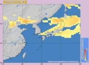 【黄砂情報】22日(火)も日本列島に「黄砂」飛来…いつどこに飛んでくる？気象庁の黄砂解析予測図【25日(土)にかけての黄砂飛来シミュレーション】