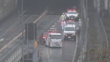 「7台程度の玉突き事故が発生している、負傷者が何人いるかわからない」　山陰道上り線で多重事故…3人救急搬送　島根県浜田市