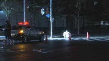 【続報】意識不明で搬送された女性が死亡…死因は出血性ショック　横断歩道で女性をはねたワゴン車の運転手を過失運転致傷容疑で現行犯逮捕　鳥取県鳥取市