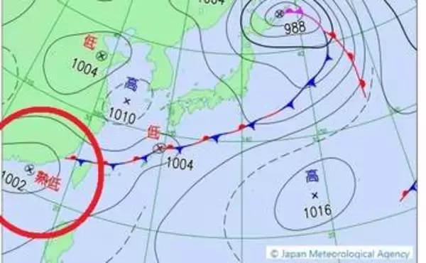 【非常に激しい雨】10日にかけて大雨・暴風の可能性　“台風のたまご”＝熱帯低気圧も発生へ…今後の雨風シミュレーション【気象庁8日発表】