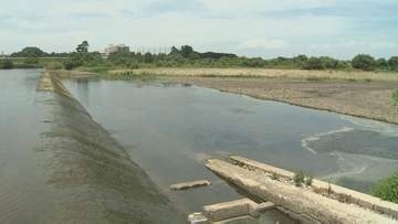 取水制限15%に引き上げへ…今後も少雨が続いた場合さらに制限率を引き上げる可能性…上流ダムの貯水率は平年の7割程度　鳥取・日野川