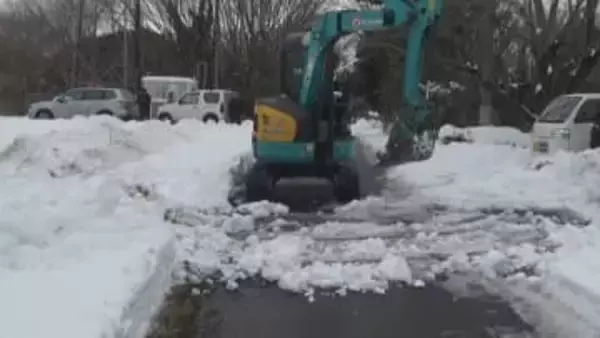 大雪の影響で住宅3世帯が孤立…飲料水用の取水装置が停電　10日に孤立状態は解消　鳥取県米子市