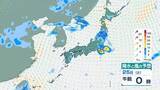 「【厳しい暑さ続く】北陸地方では大雨にも警戒　今後の天気は？気象庁の最新予報　今後の雨風シミュレーション【気象庁23日発表】」の画像1