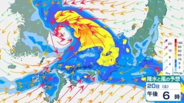 【気象庁18日発表】最新の週間天気予報(6月19日～25日)　各地の天気は？　週末の雨はどうなる？【1時間ごとの雨風シミュレーション】