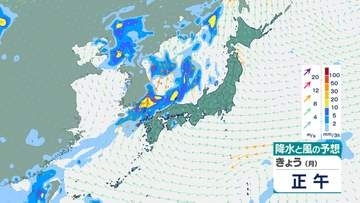 【非常に激しい雨か】西日本～北日本で大気の不安定な状態続く…19日には新たな熱帯低気圧が発生→ゆっくり北上するとの予想も　今後の雨風シミュレーション【気象庁17日発表】