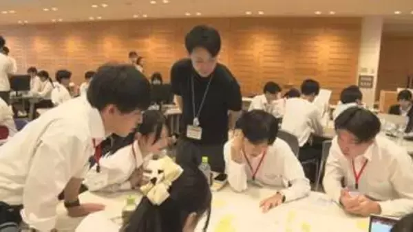 早くも再来年の春に向けた就活　山陰合同銀行でインターンシップ・就業体験　約100人の学生参加