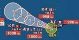 「【台風情報】「台風5号（ハグピート）」　最大瞬間風速30mまで発達予想　今後の進路・勢力はどうなる？日本への影響は？　12日(火)にかけての雨風シミュレーション【気象庁7日最新情報】」の画像1