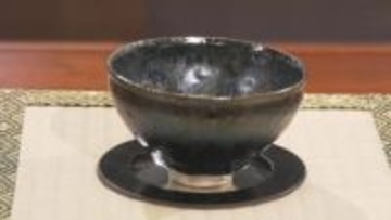 「曜変天目」に挑戦する作陶家によるギャラリートーク「天目が持っている謎めいたところを共有、共感できたら」現存は世界に3点のみ…すべてが日本に
