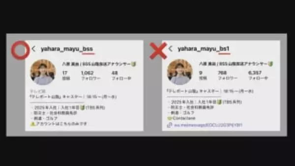 女性キャスターの「偽アカウント」が作られていた…フォローしてしまうとどうなる？　「偽アカウント」は学校内でも嫌がらせの目的で作成されるケースも増えている